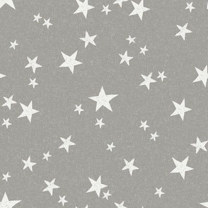 nursery stars fabric - fog sfx5803 - star fabric, stars fabric, kids fabric, bedding fabric, nursery fabric - terracotta trend