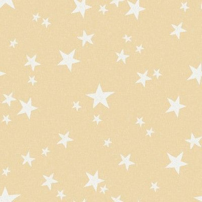 nursery stars fabric - chamomile  sfx0916 - star fabric, stars fabric, kids fabric, bedding fabric, nursery fabric - terracotta trend