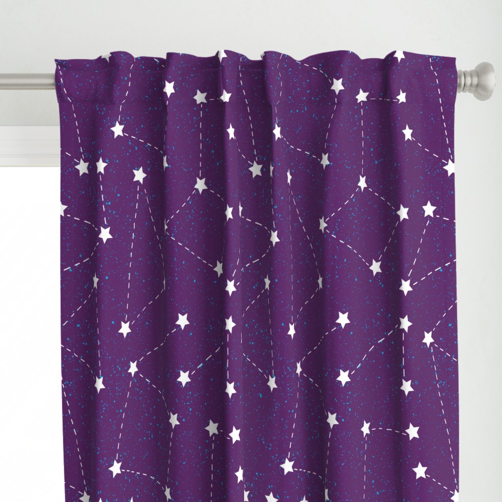 Aurora Cosmos Purple-Large Scale