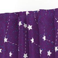 Aurora Cosmos Purple-Large Scale