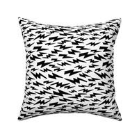 lightning bolt // bw lightning fabric bolts fabric black and white bolt design andrea lauren fabric nursery halloweens fabric