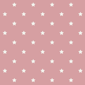 White Star Pink Ground