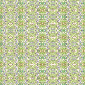 Zig Zag Key Lime Vertical Stripe