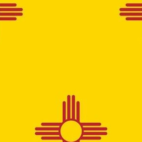 New Mexico State Flag Pattern