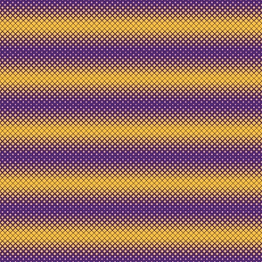 Small Scale Diamond Stripes in Purple Gold