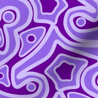 Islands in Psychedelic Purple