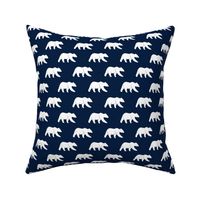 (med scale) bear on navy || the bear creek collection  C19BS