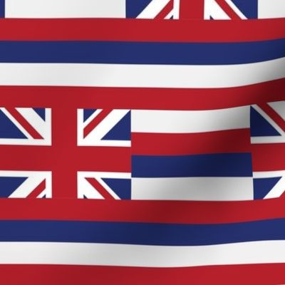 Hawaii State Flag Pattern