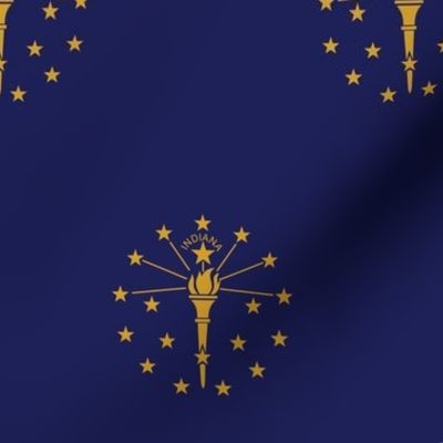 Indiana State Flag Pattern