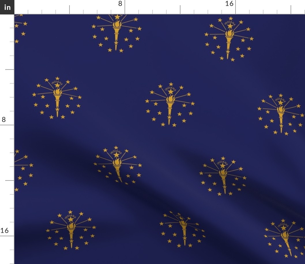 Indiana State Flag Pattern