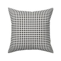 Gingham small / Save the Honey Bees  Black,Grey,White 