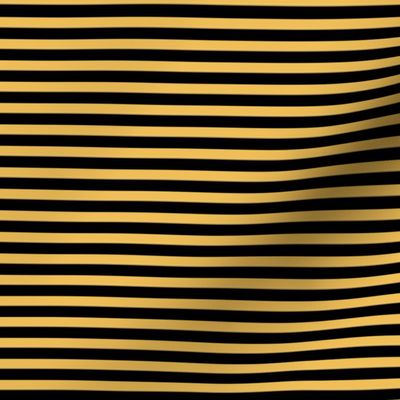 Save the Honey Bees  -Black and Yellow Horizontal Stripe  