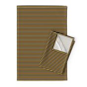 Save the Honey Bees  -Black and Yellow Horizontal Stripe  