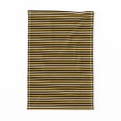 Save the Honey Bees  -Black and Yellow Horizontal Stripe  