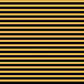 Save the Honey Bees  -Black and Yellow Horizontal Stripe  