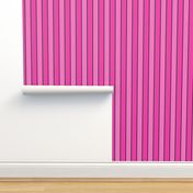 Pink Vertical Stripes