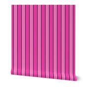 Pink Vertical Stripes