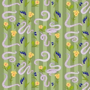 Garden Snakes (Green)