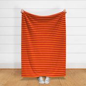 Horizontal Stripes in Red and Orange