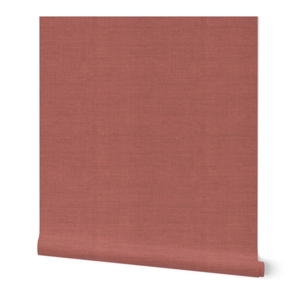 linen texture burnt coral