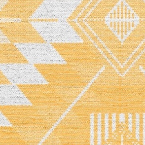 digital kilim yellow large scale