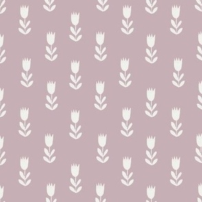 tulips fabric - sfx1905, earth toned fabric, baby fabric, linen trend, terracotta, prairie, baby girl fabric, hippie boho fabric, linocut tulips fabric