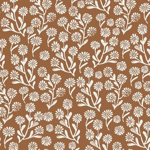 daisies fabric - sierra sfx1340 - daisy fabric, delicate ditsy floral fabric, ditsy daisies, prairie floral fabric, baby girl fabric, trendy nursery fabric