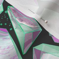 Vaporwave Marble Shards