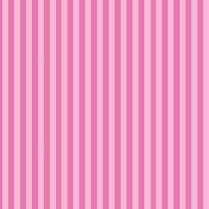 Stripe Spring day pink (small scale)
