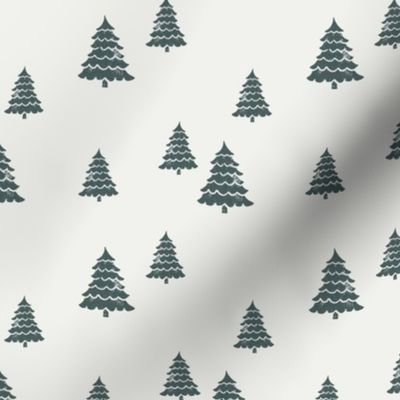 fir spruce snow - sfx5914, fir tree, christmas tree, xmas tree, winter tree, spruce green, holiday fabrics