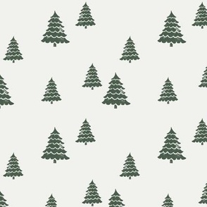 fir hunter green - sfx0315, hunter green fabric, fir tree, pine tree, evergreen fabric, wintergreen fabric, xmas fabric, holiday, christmas