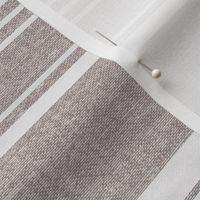 Pathway - Textured Stripe Flax Large Scale