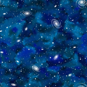 Watercolor Galaxy