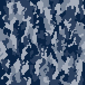 Digital Camouflage - Navy Camouflage -(90) LAD19BS