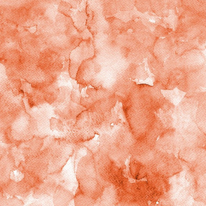 Watercolor solid orange, mono colour, uni