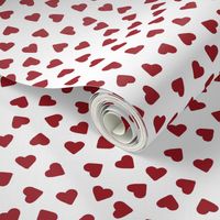 My Valentine Red Hearts | Red heart on whiteRenee Davis