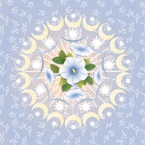 Moon Flower Mandala-XLarge