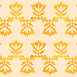 Beige-Golden-Lotus-small-pattern