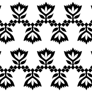 Black-White-lotus-small-pattern