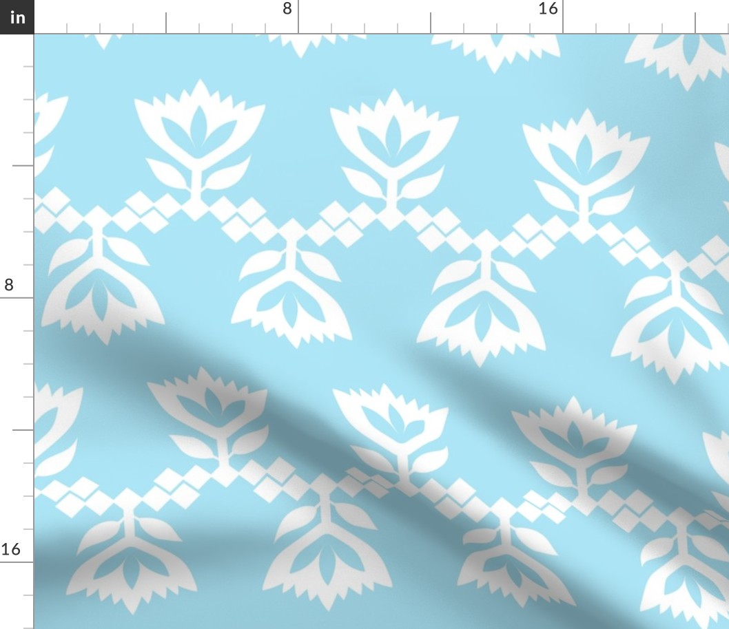Blue-White-lotus-small-pattern