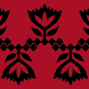 Red-Black-Lotus-big-pattern