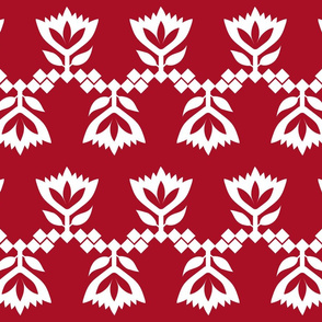 Red-White-lotus-small-pattern