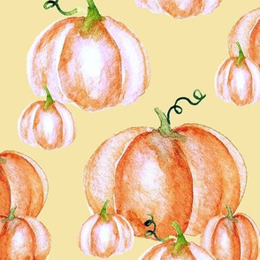 Pumpkin Patch Orange | Butter Yellow | Renee Davis
