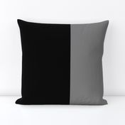 Jumbo Black and Medium Black Vertical Stripes