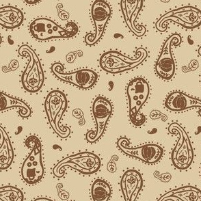 Pumpkin Spice Paisley | Neutral Party