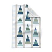 Cheater Quilt Winter Trees