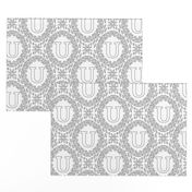 letter-U-black-white-wreath-SF-PATTERN-0819