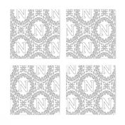 letter-N-black-white-wreath-SF-PATTERN-0819