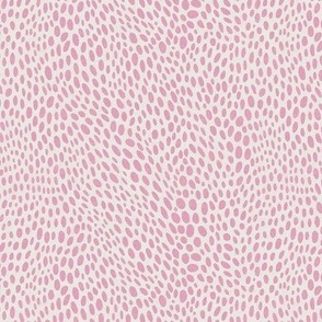 small pale pink dots on linen texture