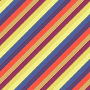 Wild Diagonal Stripes